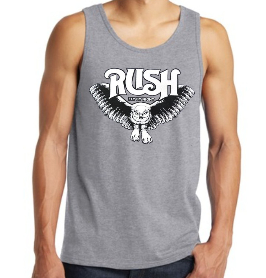 Rush Fly By Night Rock Band Men's Tank Tops (Multiple Colors) gallery