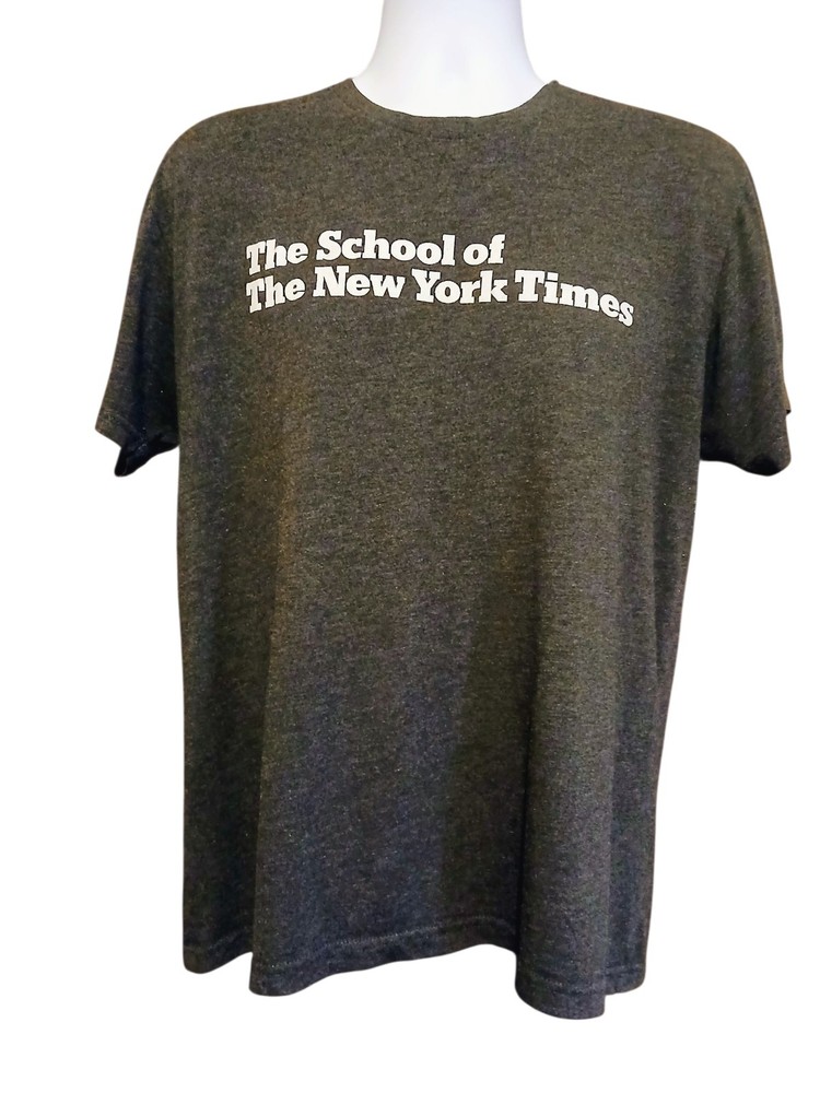 Next Level Apparel Universal Short Sleeved 100% Cotton T-Shirt Size L Gray