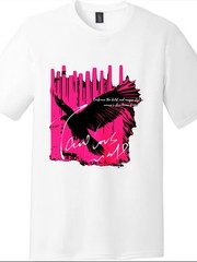 Edgy “Embrace the Wild” Eagle Design Streetwear Shirt