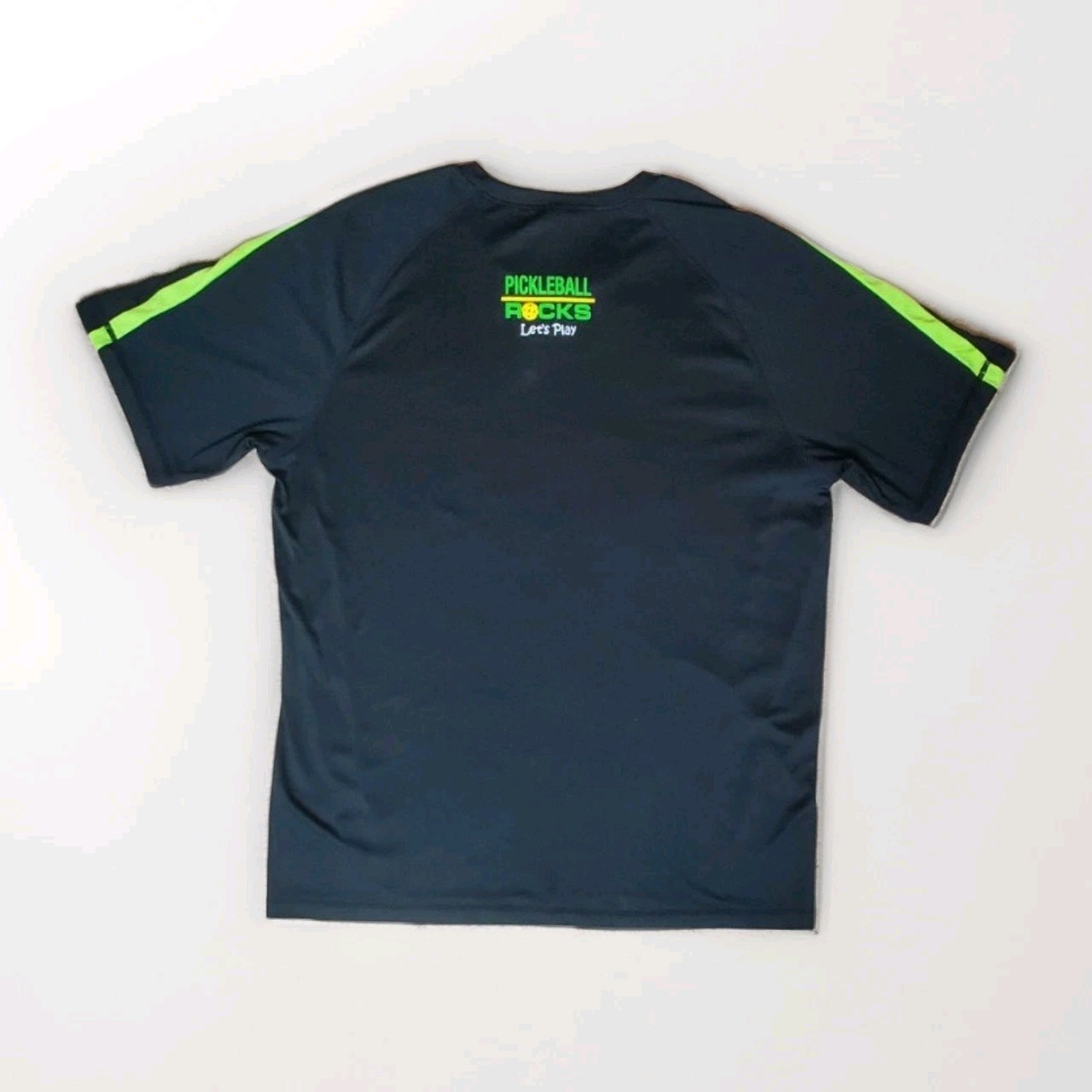 Pickleball Rocks Sport-Tek Adult Mens Shirt Size Large L NWOT Performance Jersey gallery