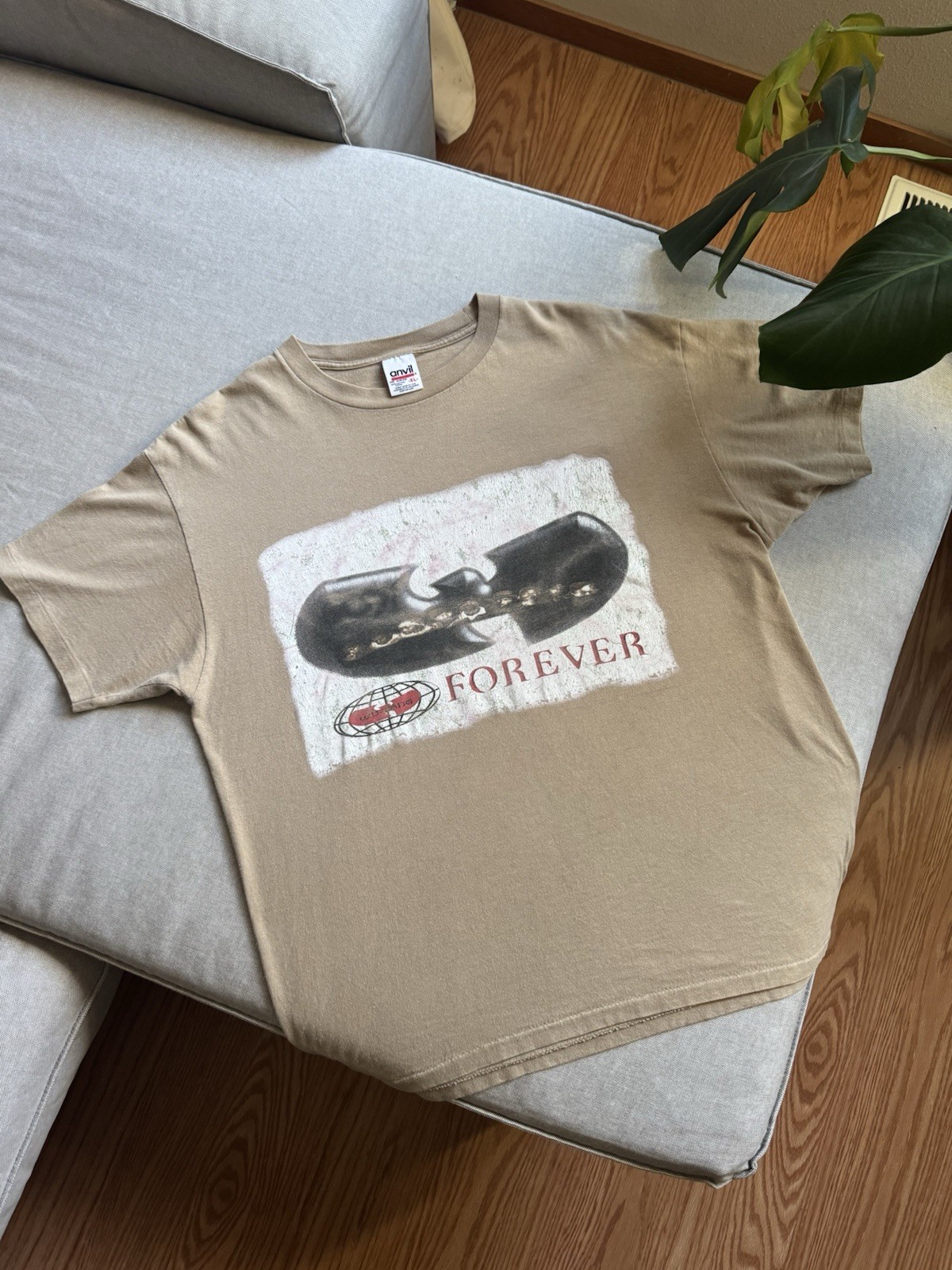 Vintage 1997 Wu Tang Forever Rap T-Shirt Size XL Method Man RZA GZA Ghostface gallery