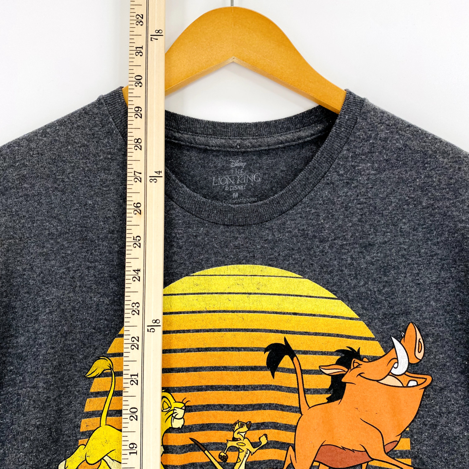 Disney The Lion King Simba Pumba And Timon T Shirt Medium Gray Short Sleeve gallery