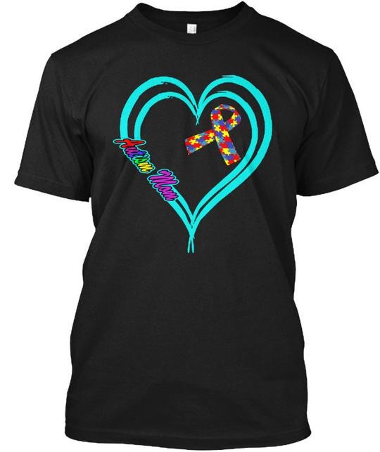 Autism Mom T-Shirt Made in the USA Size S to 5XL gallery