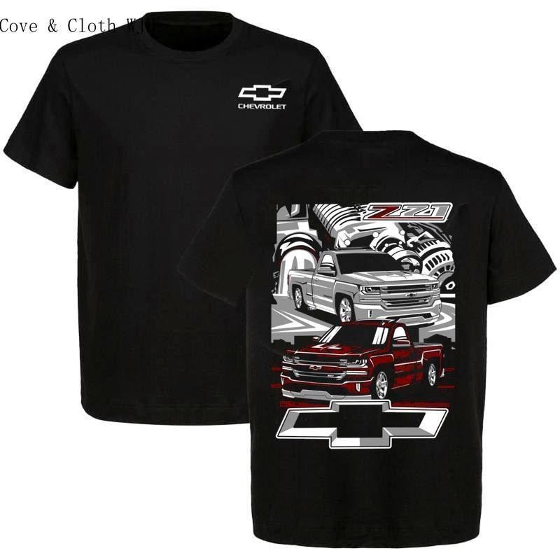 Chevrolet Silverado Z71 T-Shirt Chevy Pickup Truck Graphic Logo Tee