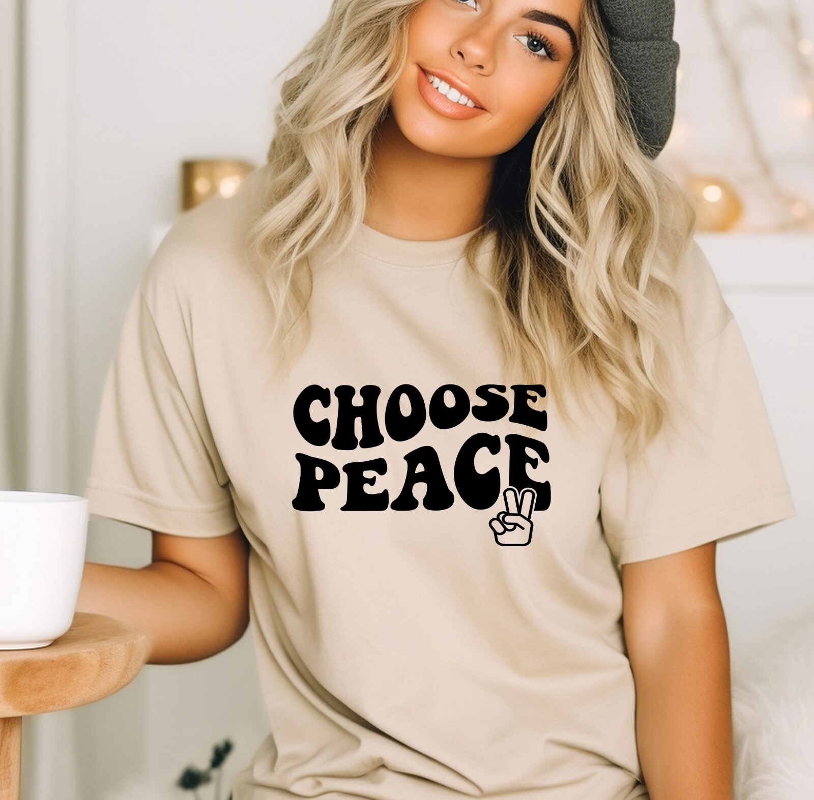 Choose Peace Shirt, No War Tshirt, Gift Tee, Activist Tshirt gallery