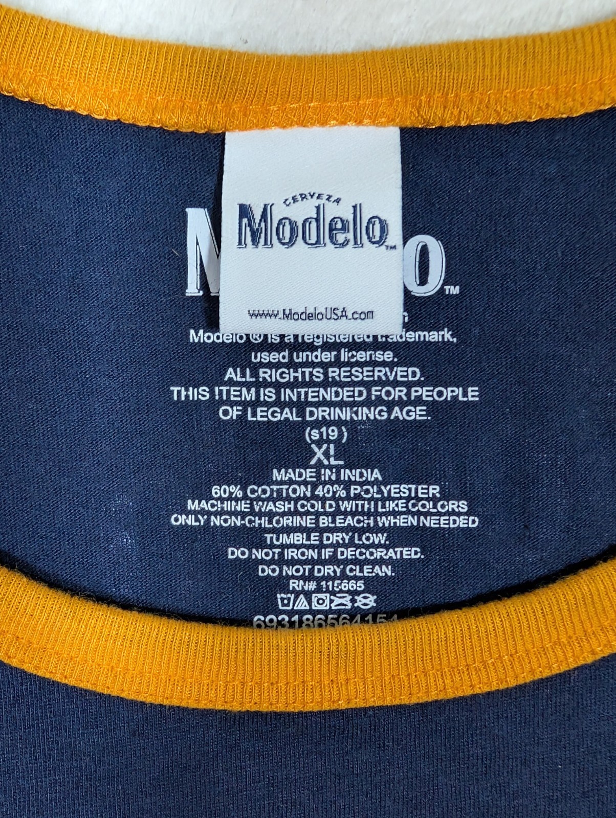 Modelo Especial Cerveza Colorblock Tank Top Size XL Sleeveless Beer gallery