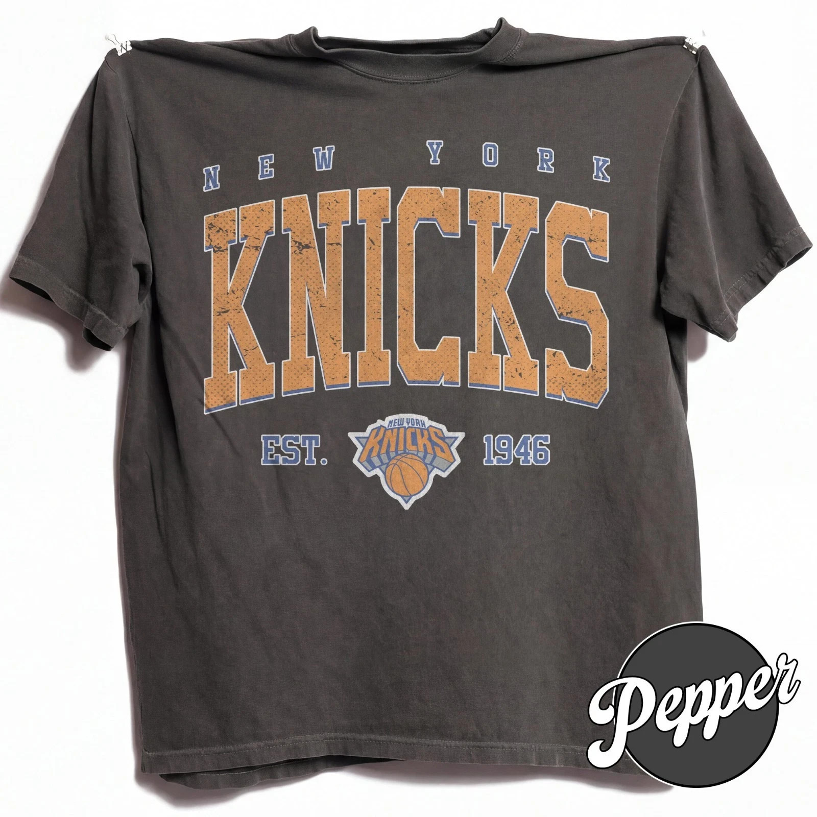 Vintage New York Knicks Basketball Est 1946 Comfort Colors Shirt gallery