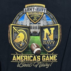 Army vs Navy “America’s Game” Long Sleeve Shirt College Football Army Fan XL