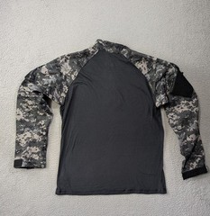 Tru-Spec Combat Shirt Mens Large Regular Urban Digital Camo Cordura 1/4 Zip