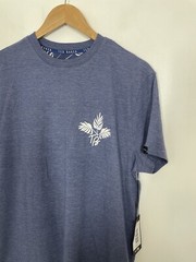 Ted Baker Men’s T Shirt Size Medium Blue Short Sleeve Crew Neck NWT