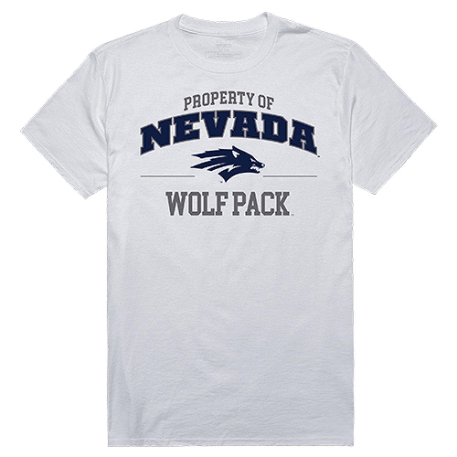 University of Nevada Wolf pack NCAA College Graphic Property of Tee T Shirt