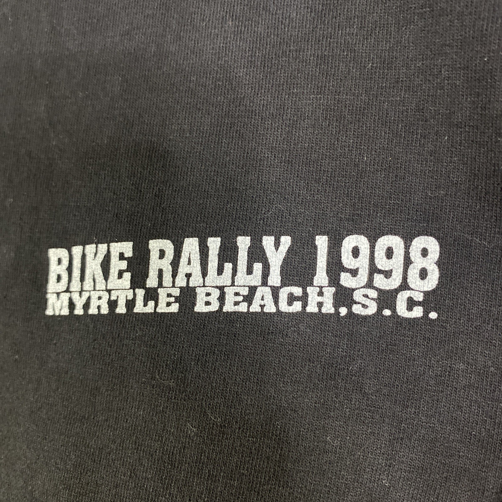 Vtg 90’s Myrtle Beach Native T Shirt Bike Week 1998 Single Stitch USA Nature M gallery
