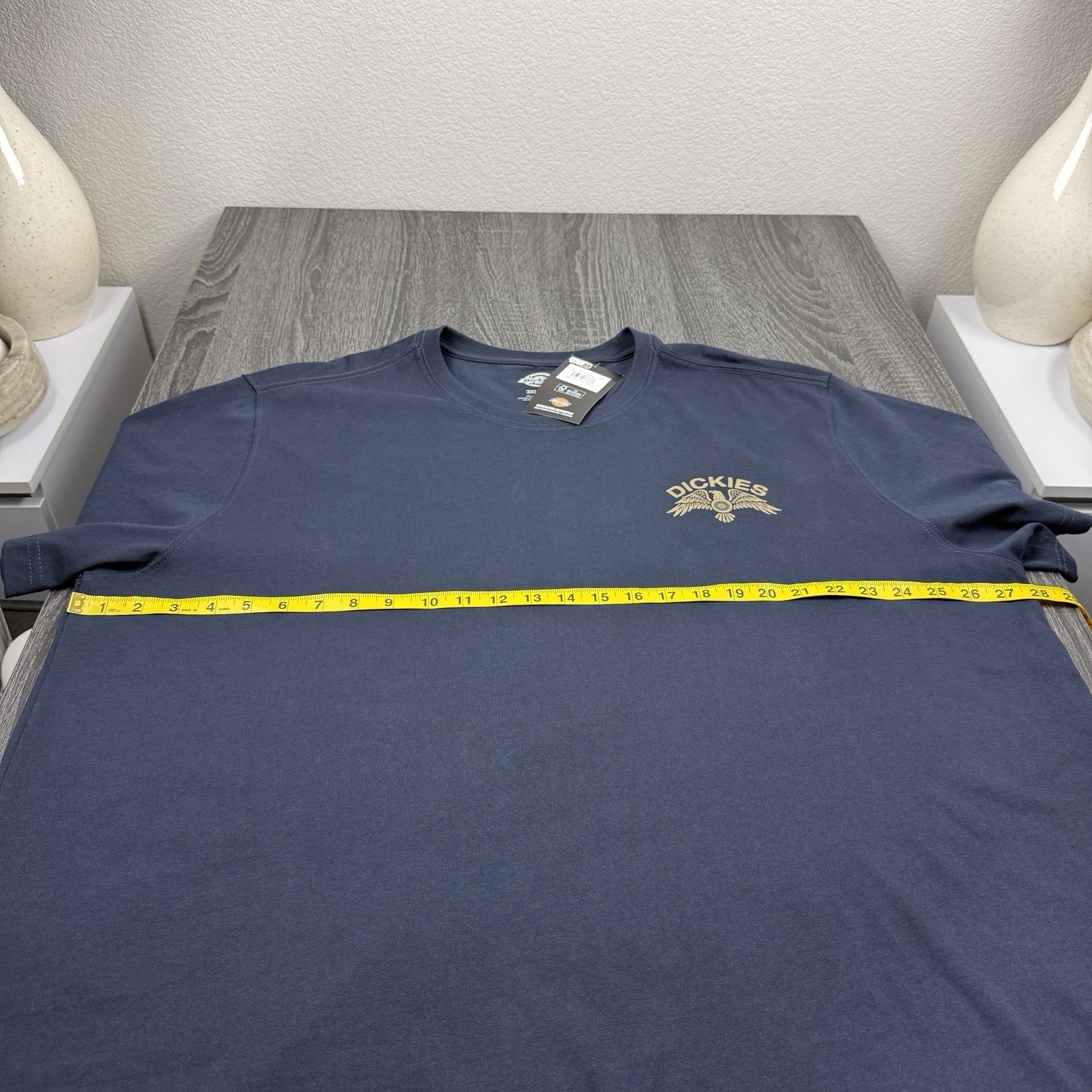 Dickies Dark Navy Double Sided T-Shirt Men's Size 3XL NWT Style A874Z0DN READ! gallery
