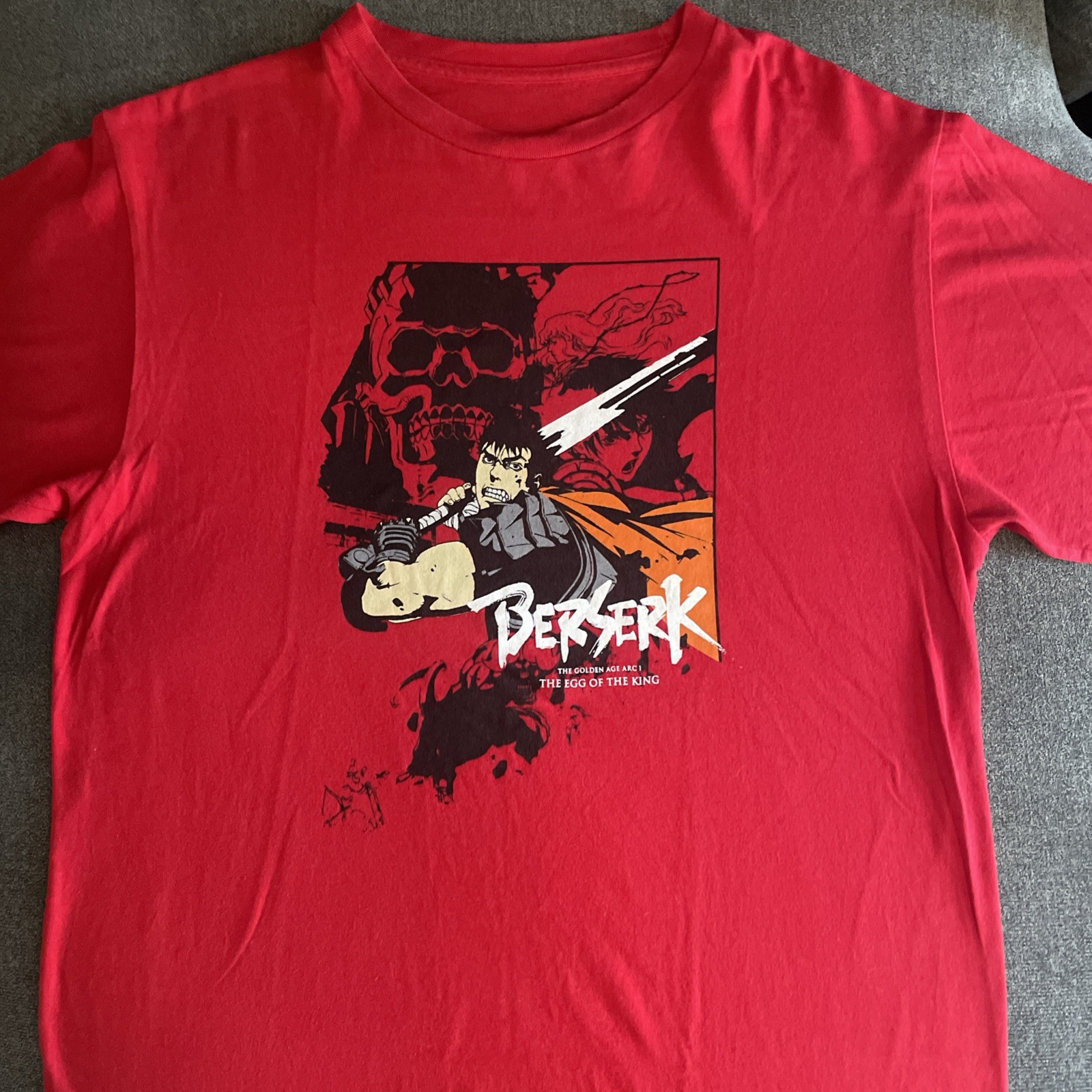 Berserk The Golden Age Arc 1 Egg Of The King Anime Film Promo T Shirt Tee M gallery