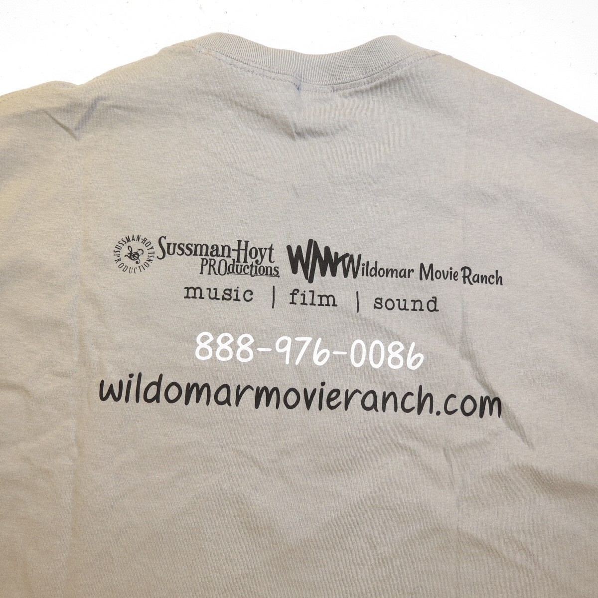 NEW WILDOMAR MOVIE RANCH FILM MUSIC SOUND T SHIRT Mens L Hollywood California gallery