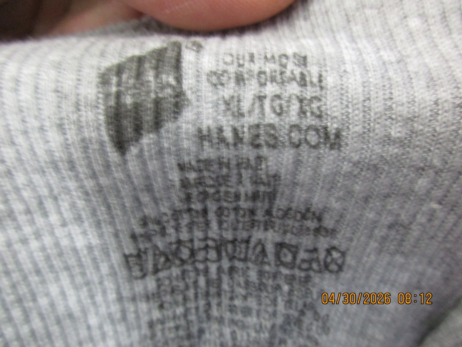3 New Hanes Ultimate Comfort Tagless Men's XL Grey Tank T-Shirts gallery