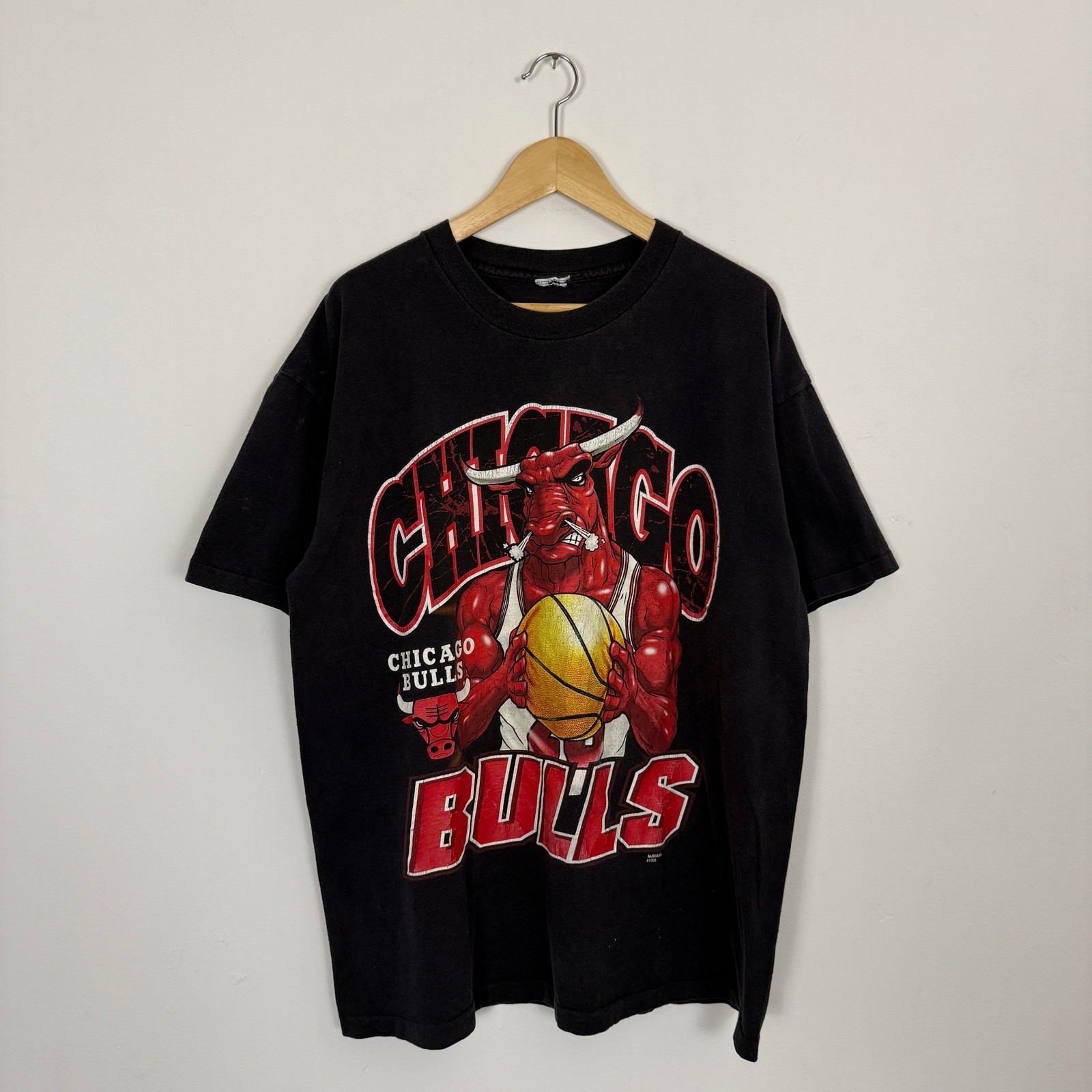 Vintage 90s Chicago Bulls NBA Basketball Sports Tee Shirt XL Single Stitch gallery