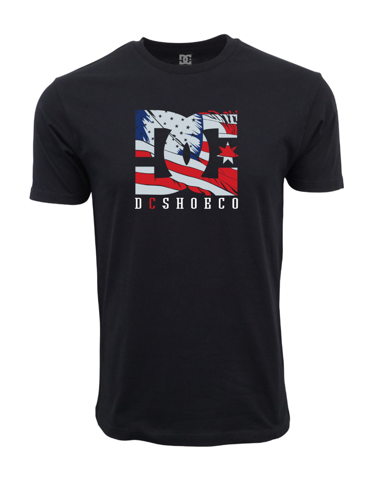 DC SHOES STAR FLAG LOGO T SHIRT gallery