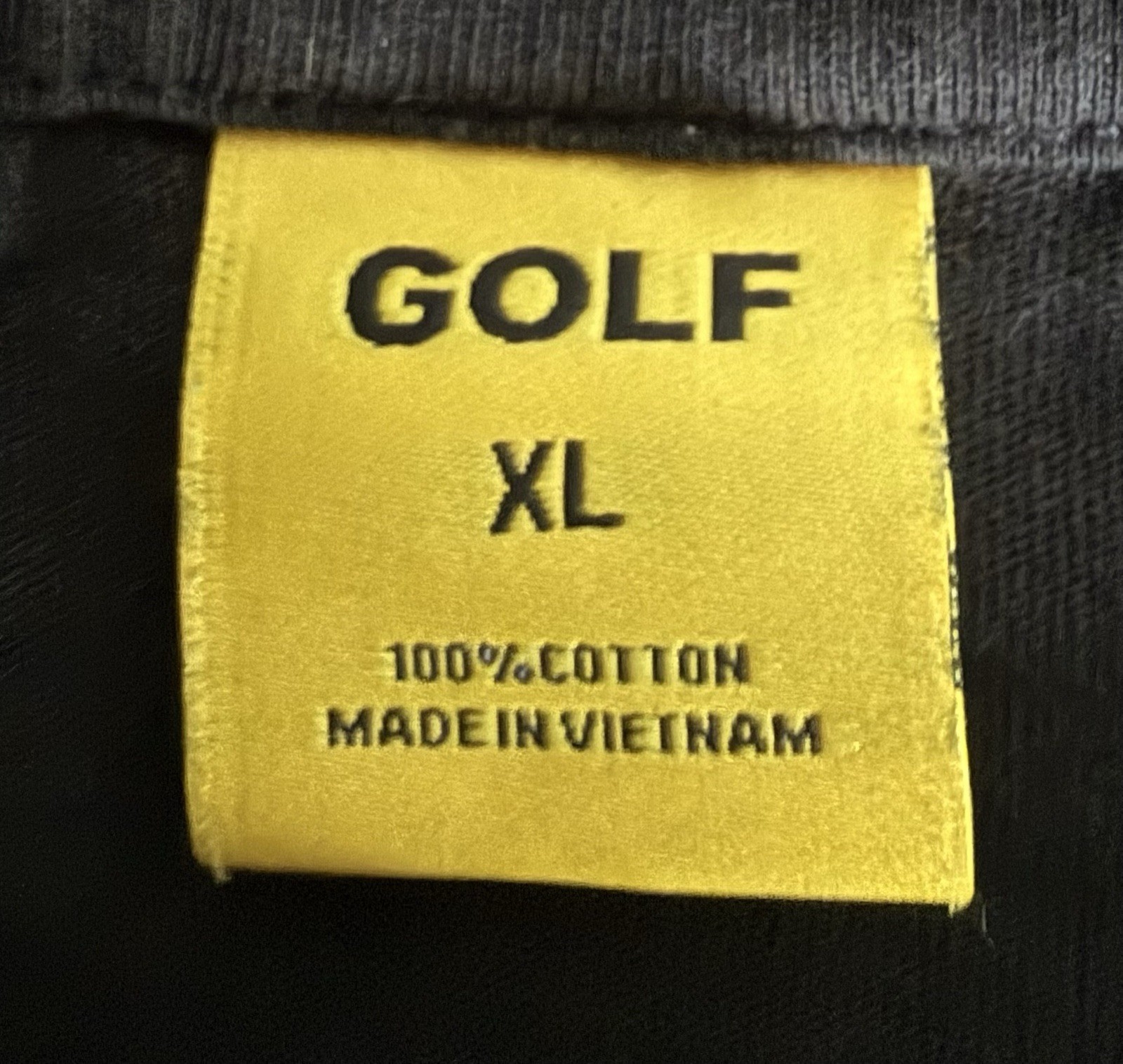 Golf Wang T Shirt Men's XL Black "Beauty is Pain" Tyler the Creator Rap RARE Tee gallery