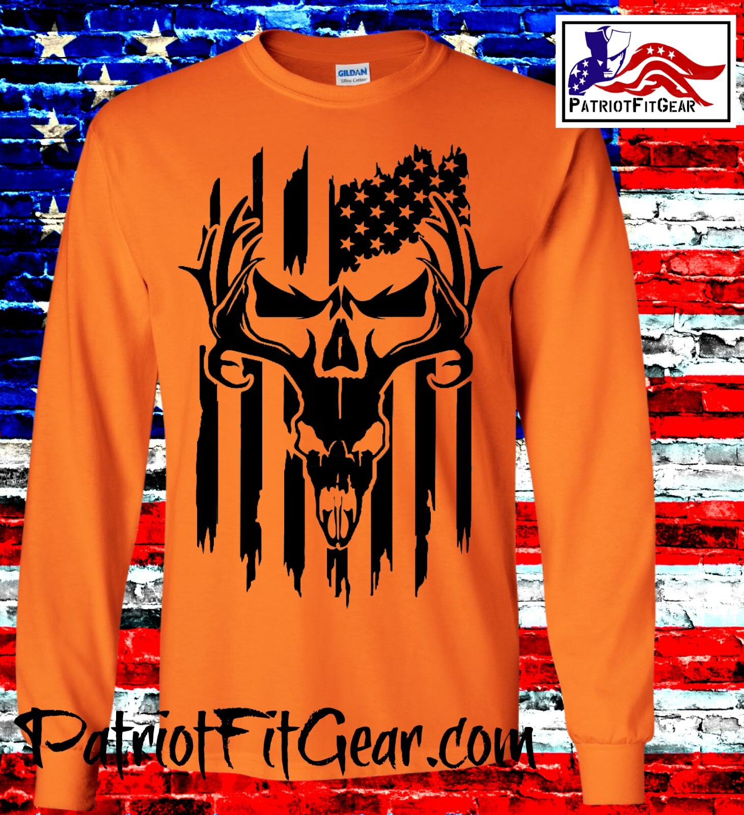 t-shirt,Hunting,Deer Hunting,Country Life,Bow Hunting,Buck Skull,Custom t-shirt gallery
