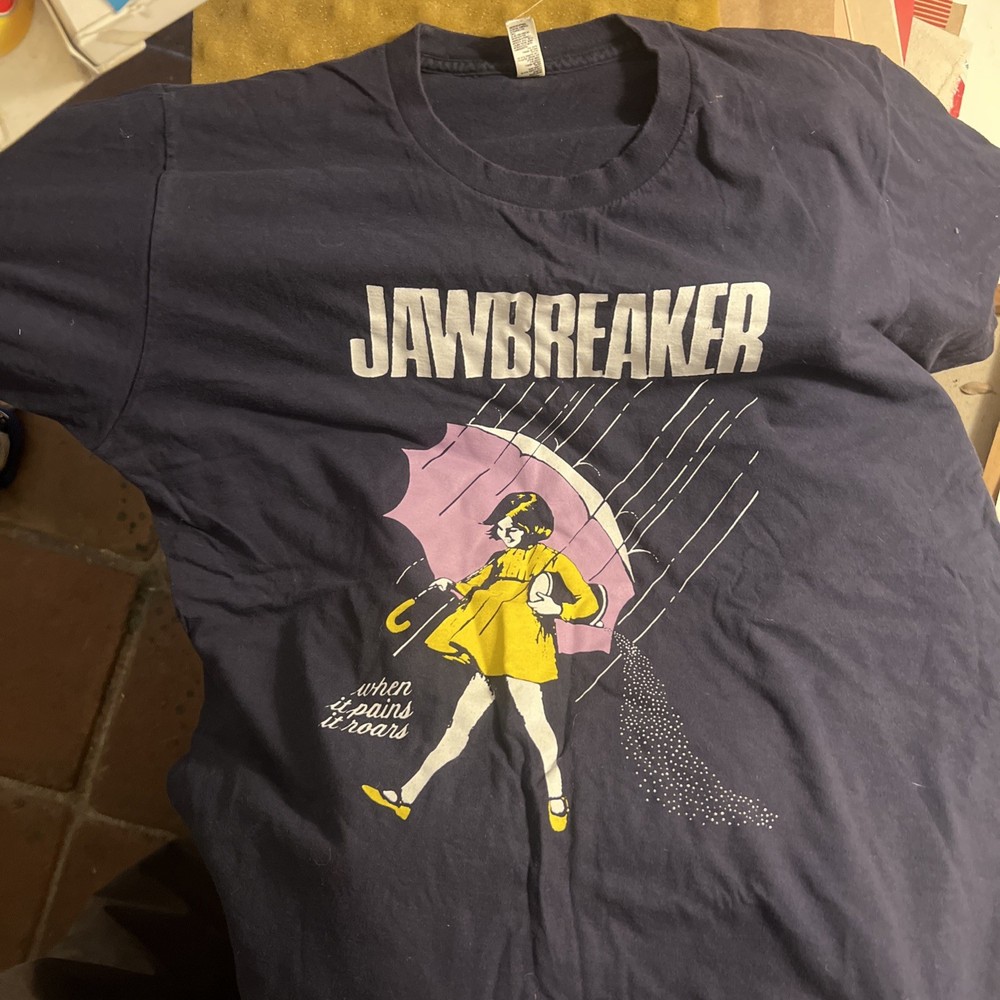 1993 Jawbreaker When It Rains It Roars Classic T-Shirt Black M