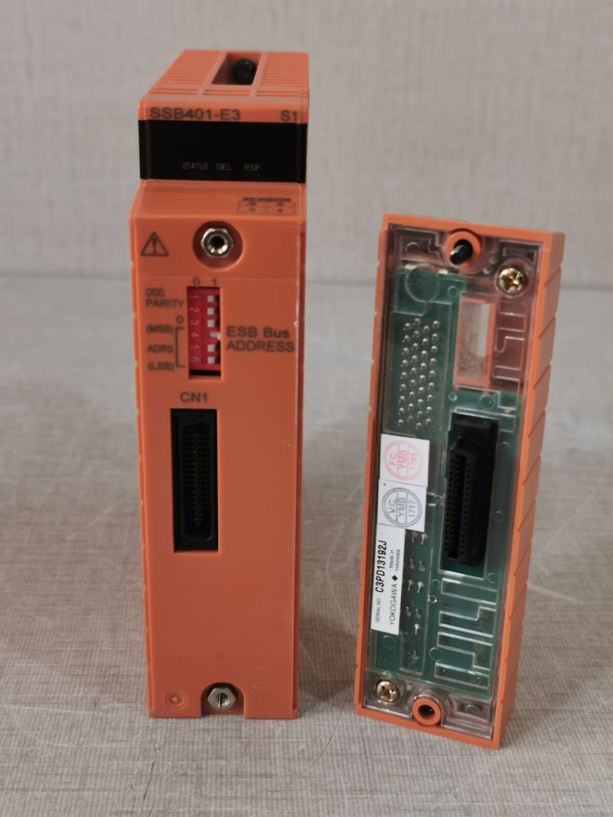 Yokogawa SSB401-E3-S1 Bus Interface Module with S9343FA Connector/Terminal Pin