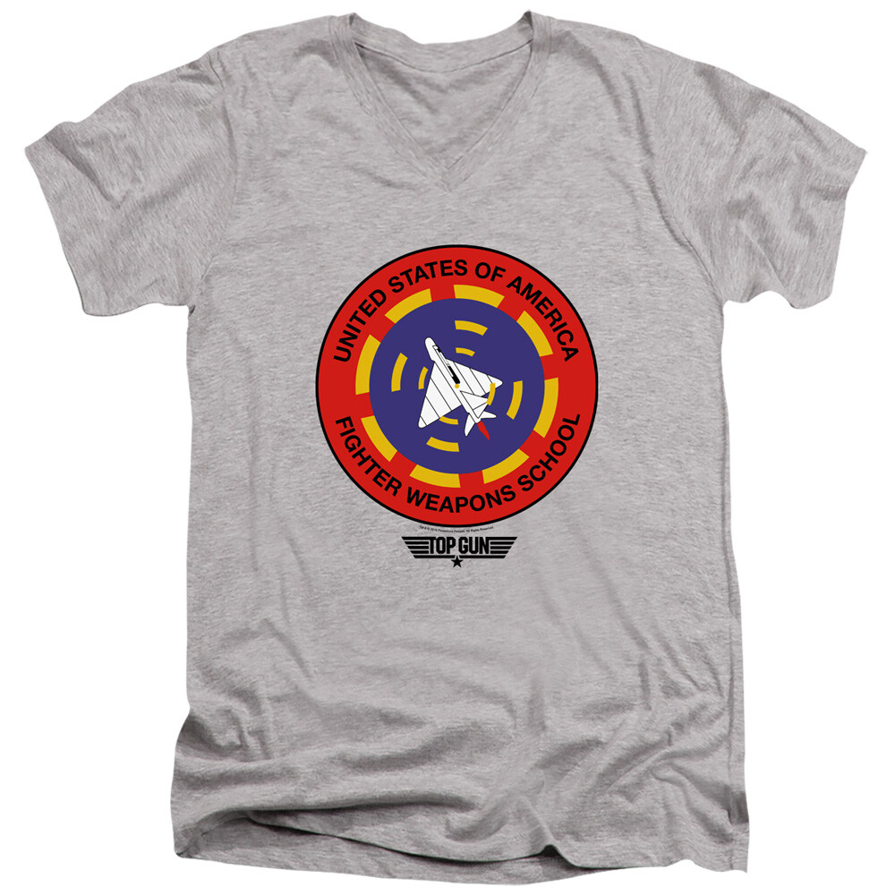 Top Gun Fighter Weapons School Licensed Adult T-Shirt gallery