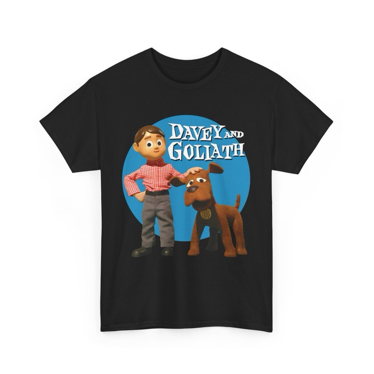 Davey And Goliath T Shirt - 60’s TV Animation Classic Retro Tee - New gallery
