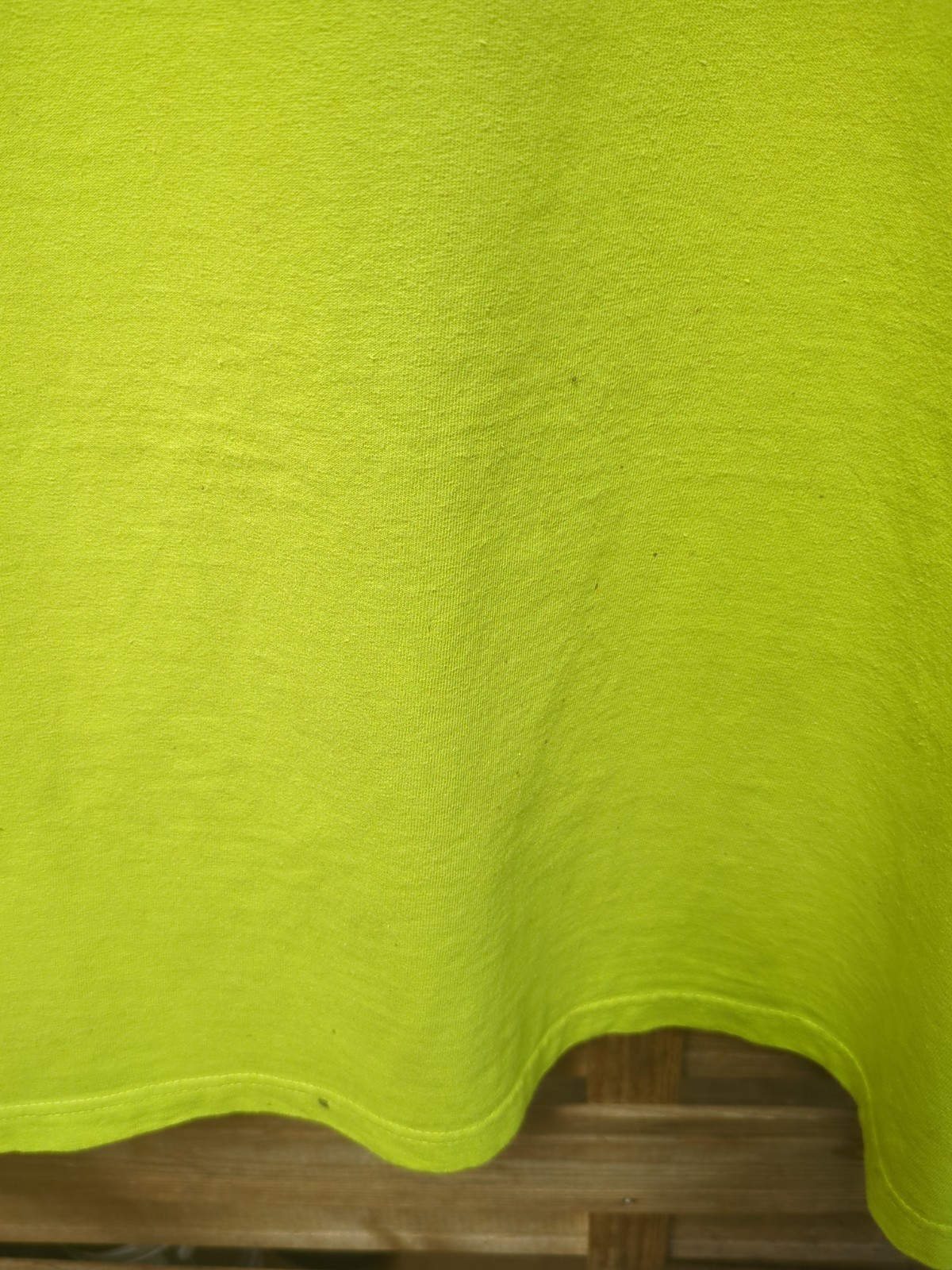 Carhartt Pocket T Shirt Lime Green Distressed Size XL Cotton Pit To Pit 26 gallery