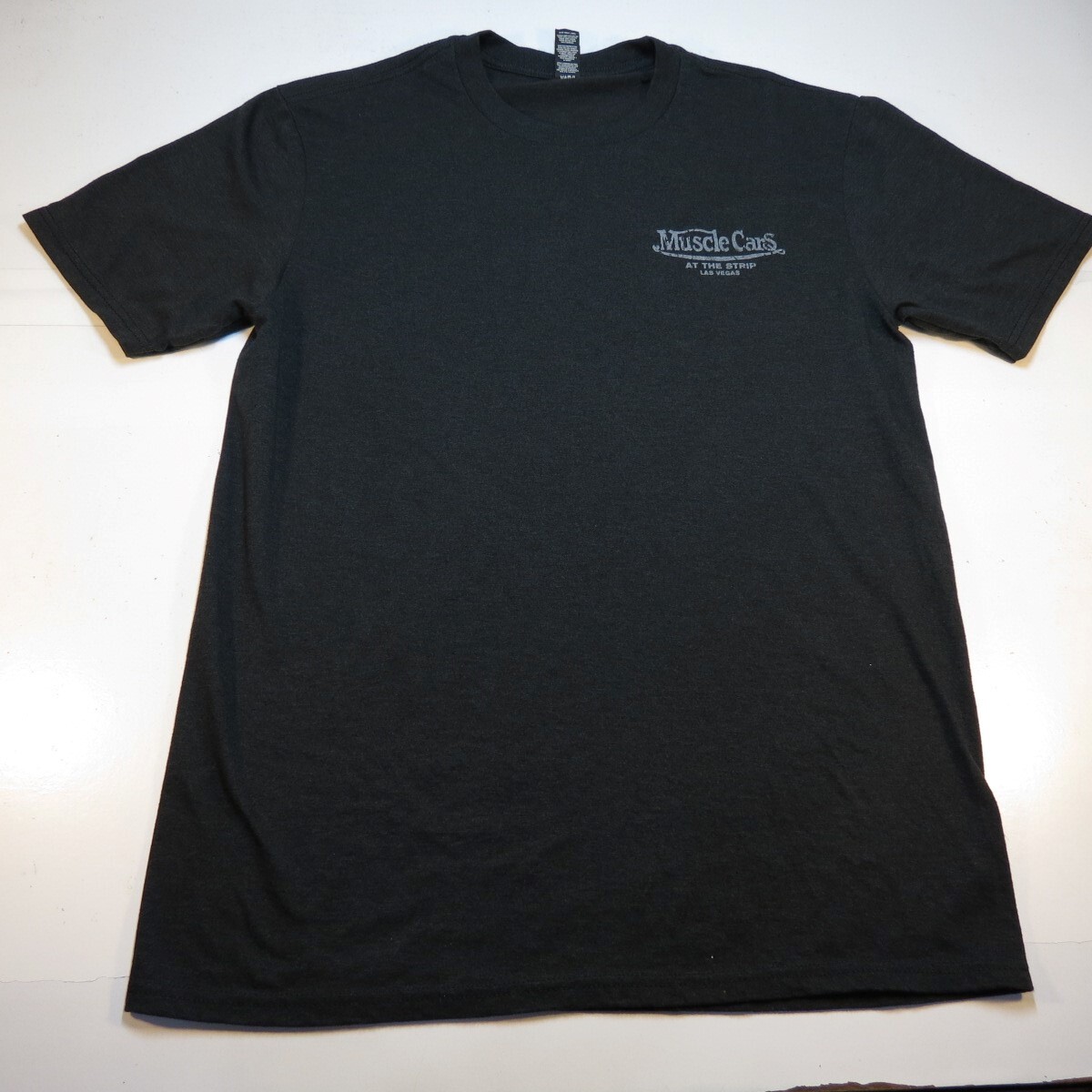 New MUSCLE CARS at the Strip LAS VEGAS Hot Rod Car T SHIRT Sz M Black Tri Blend gallery