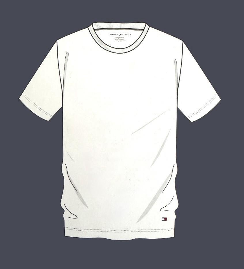 Tommy Hilfiger Men T-Shirts Tees 4 Pack M L XL Cotton Crew Neck Blue Black White gallery