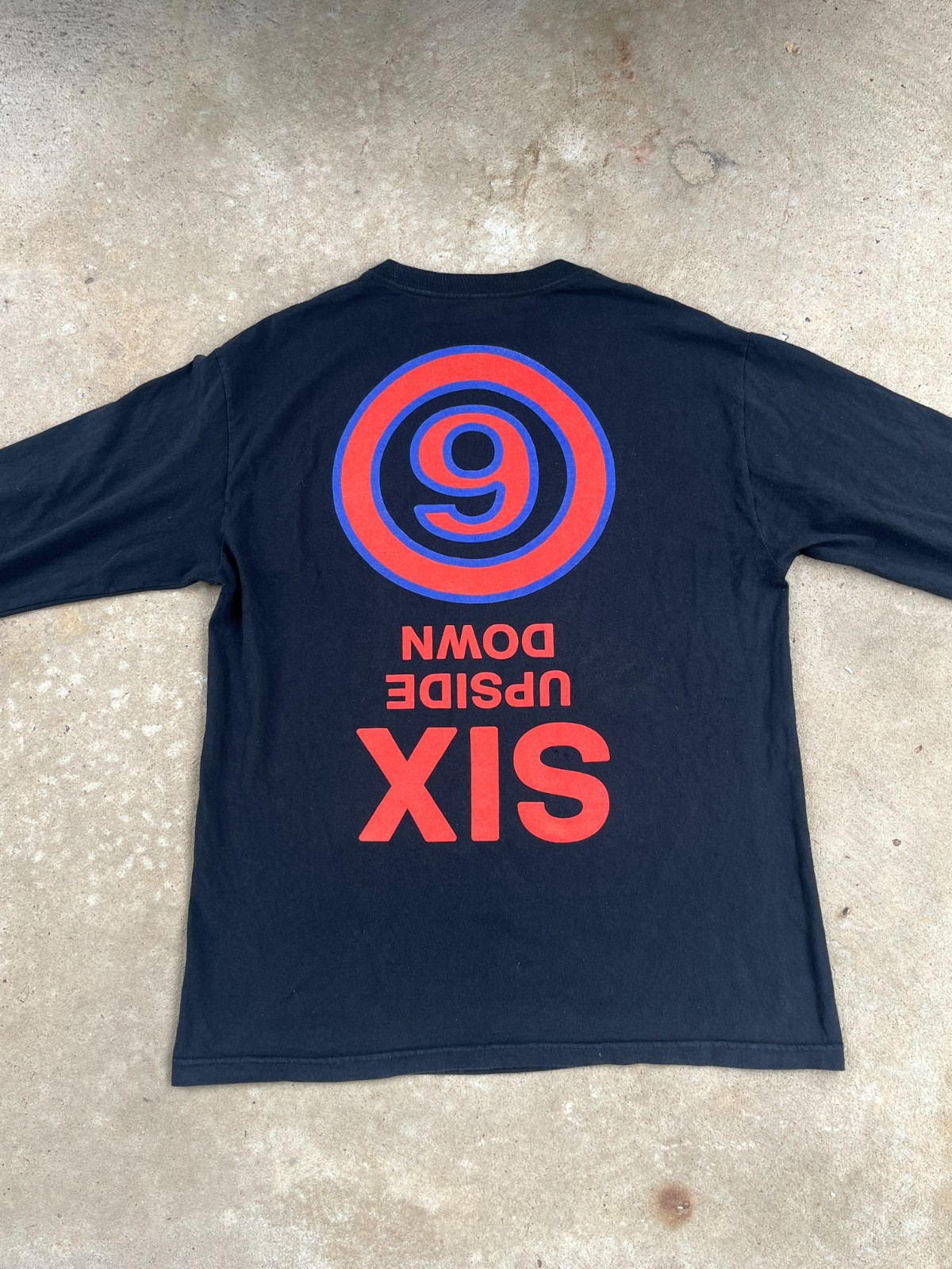 Drake Summer Sixteen Tour 2016 Six Upside Down Long Sleeve Black L Men Shirt VTG gallery