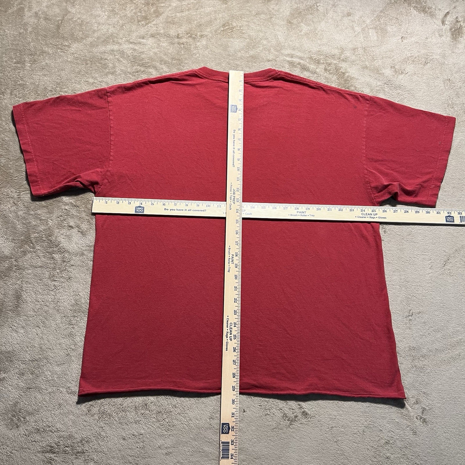 Vintage Mammoth Cave National Park Tee 2XL USA Made Red Cropped Cotton Souvenir gallery