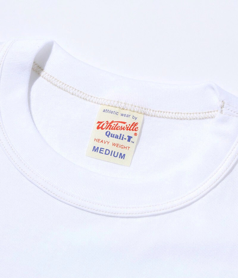 WHITESVILLE 2-PACK T-SHIRT - White, Black, Navy, Gray [ WV73544 ] Made in Japan gallery