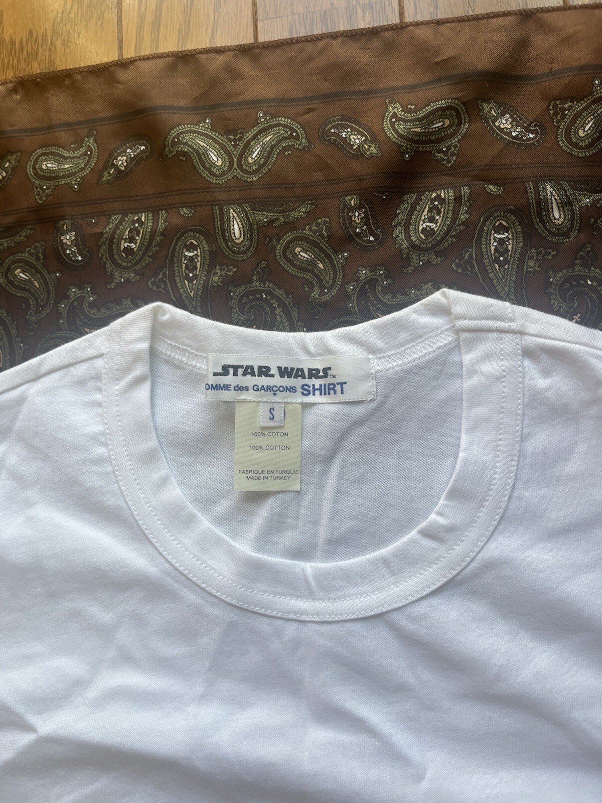 Commes des Garconne Star Wars collab T shirts gallery
