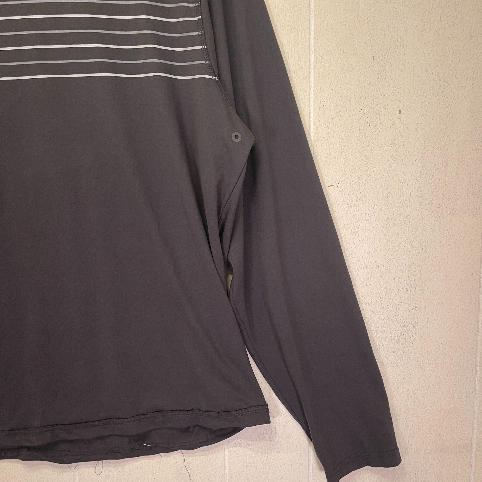 Hang Ten Sun Tee Shirt Men Medium Gray UPF 50+ Athleisure Summer Beach Wicking gallery
