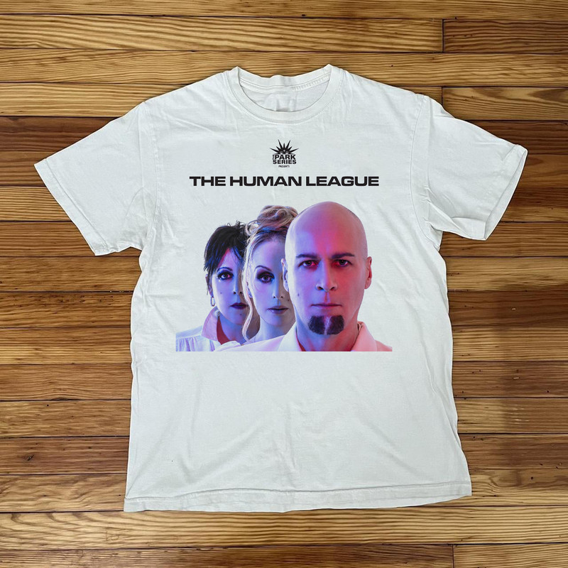 The Human League White Cotton Shirt All size S-5XL L372
