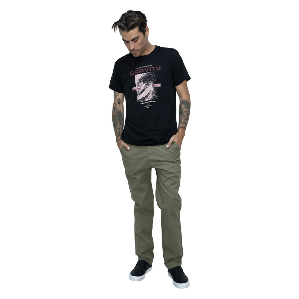 Florence Marine X Men’s X-Large Gravity Movie Organic Black T-Shirt M6-2
