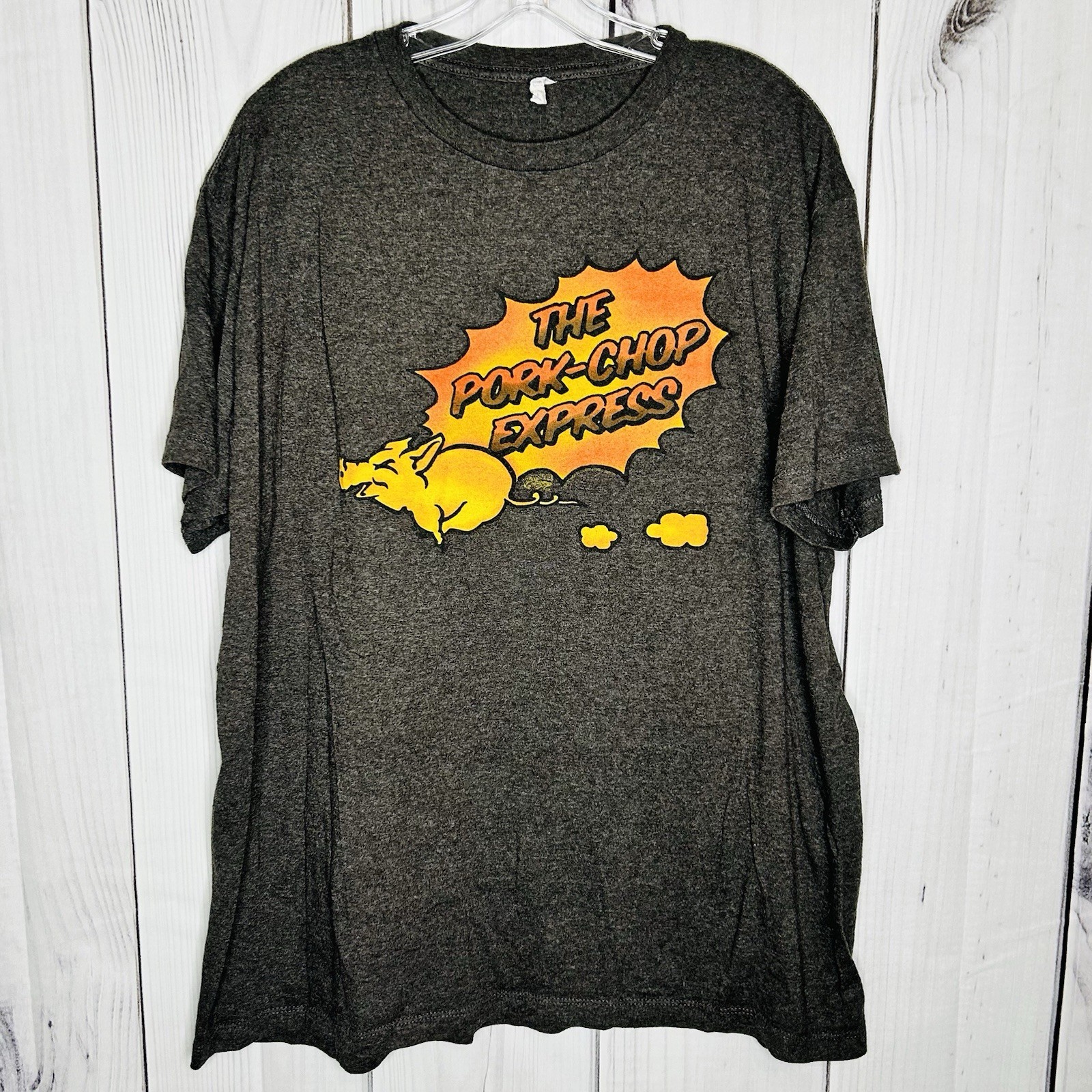 Pork Chop Express Shirt Sz XL Big Trouble in Little China John Carpenter Movie gallery
