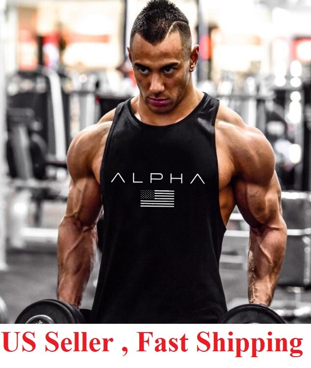 Gym Stringer – Men’s Tank Top for Bodybuilding Fitness – Stringer Sports alpha