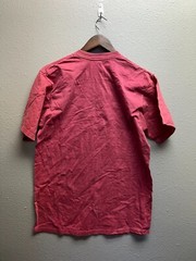 Vintage Jerzees Blank Shirt Red 100% Combed Cotton USA Made Tee Medium
