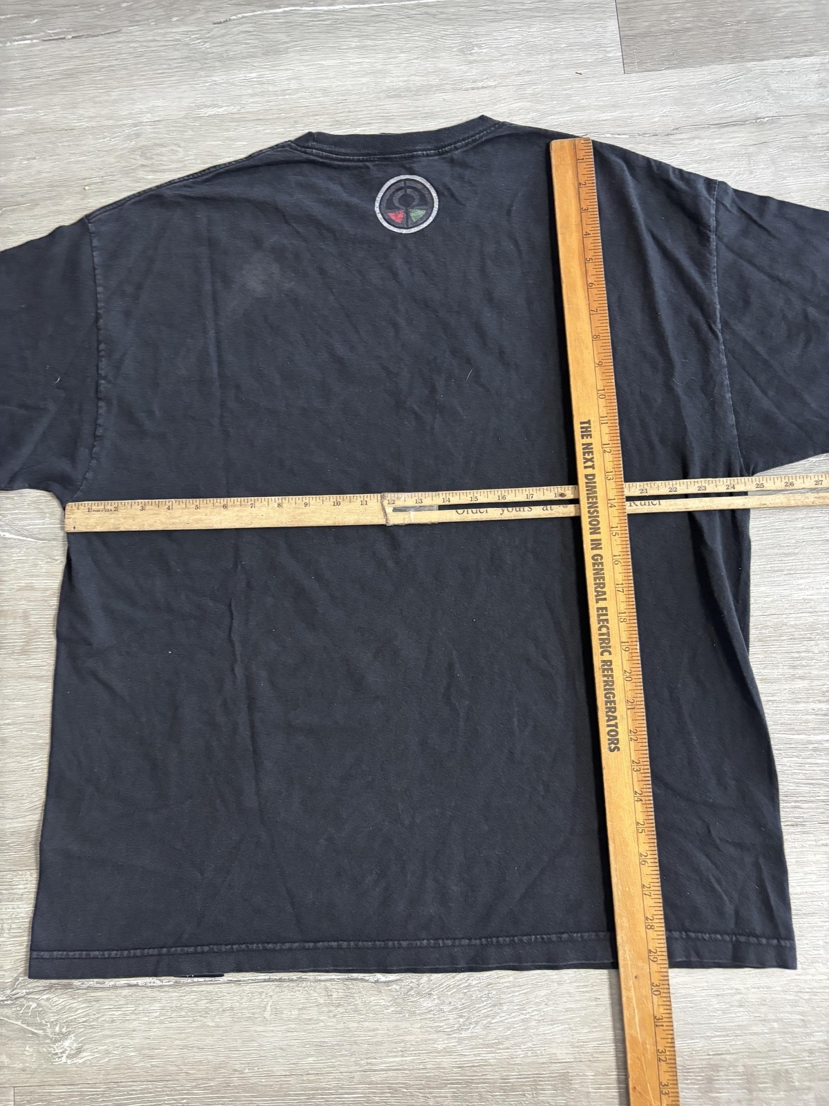 Aunkh Shirt Mens XL Black Power Button Logo Graphic Tee T-Shirt Technology gallery