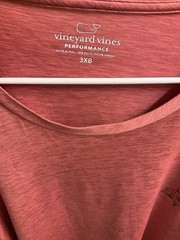 Vineyard Vine Performance Longsleeve T-Shirt Men’s Size 3XB Fish Orange