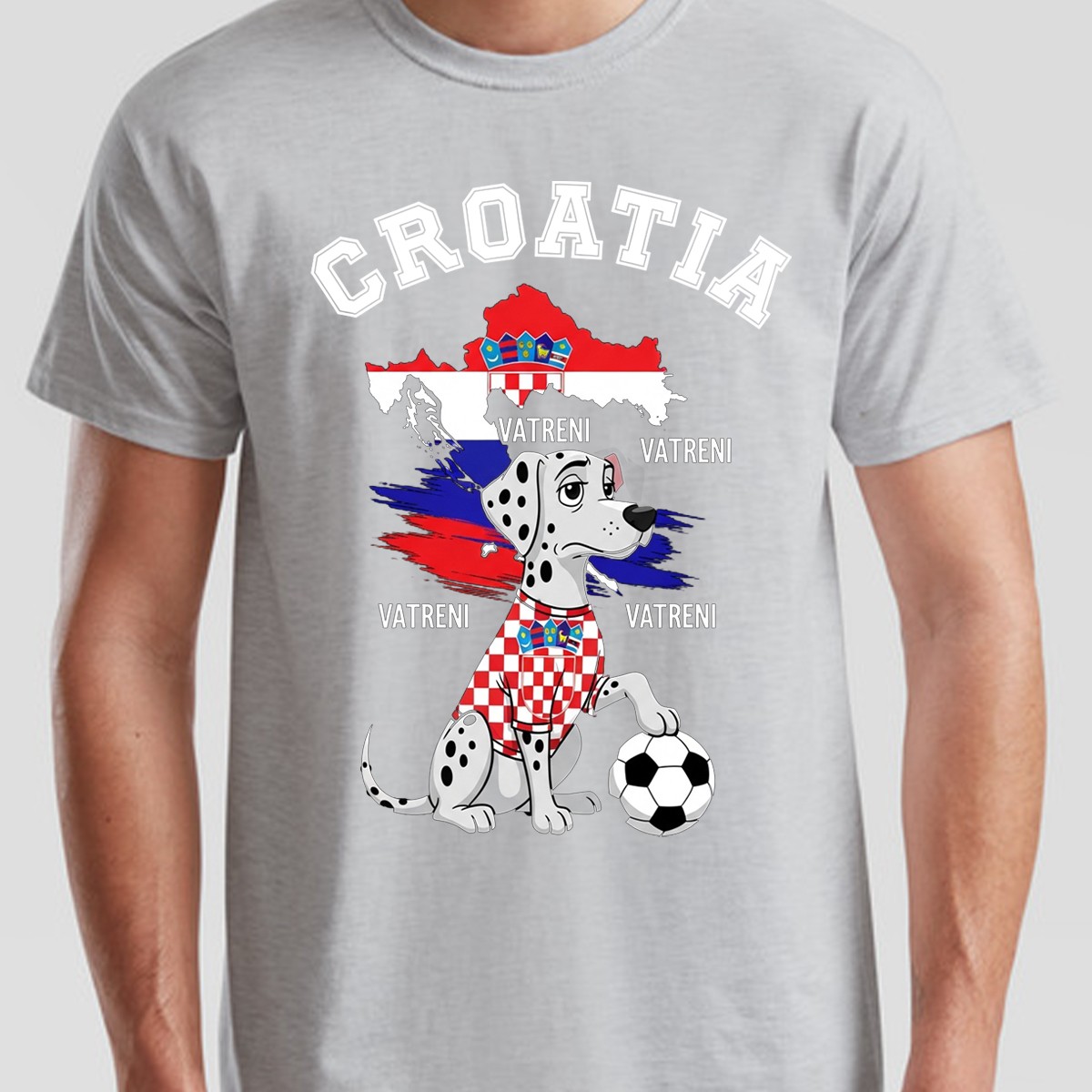 Croatia Country Pride Unisex Football T Shirt Croatian Soccer Fan Mens Women Tee gallery