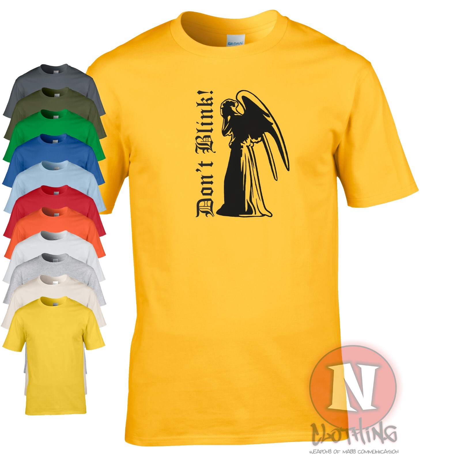 Don’t blink Weeping Angels t-shirt The Doctor