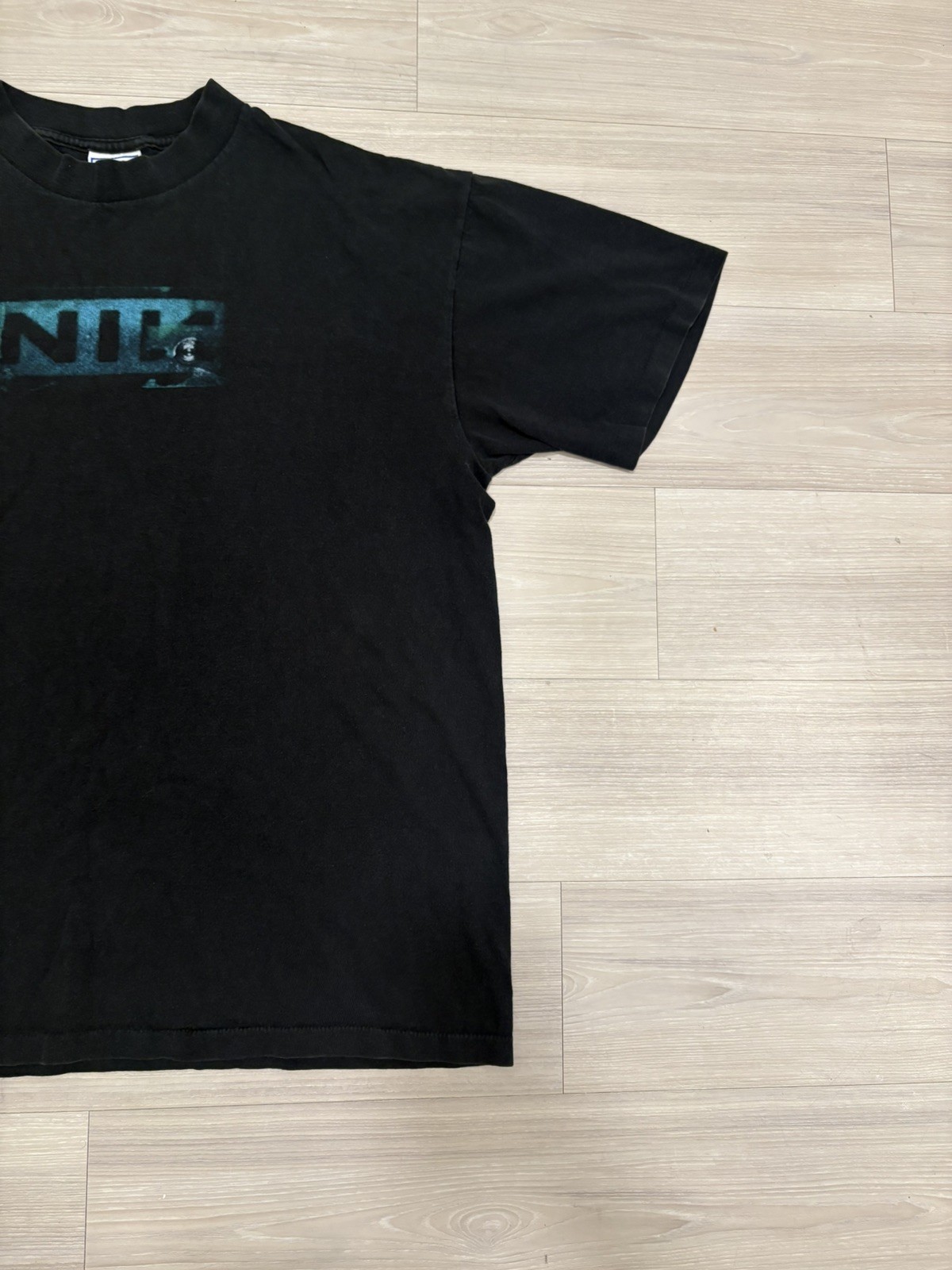Vintage XL 90s Nine Inch Nails Nothing T Shirt Single Stitch gallery