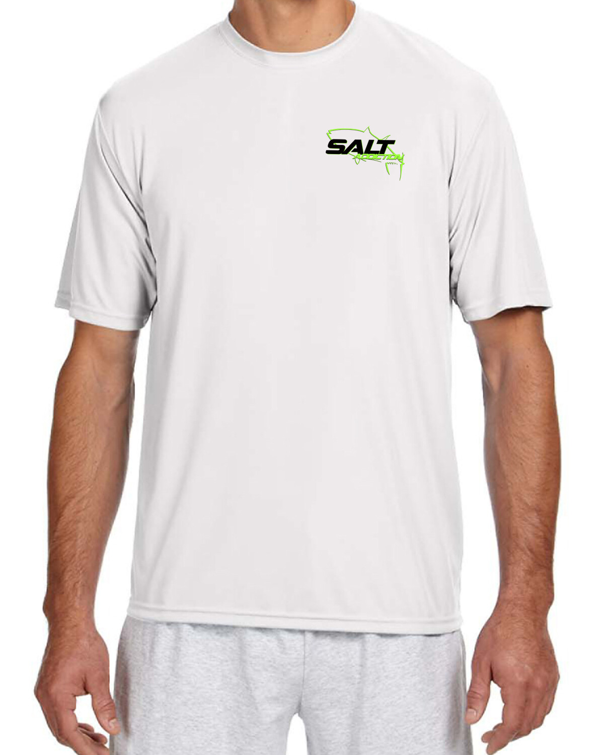 Salt Addiction Short Sleeve MicroFiber Fishing Shirt uv protection 30 gallery