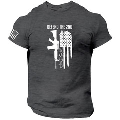 Defend The 2nd Amendment T-Shirt, American Flag, We The People, USA, 1776, 2A