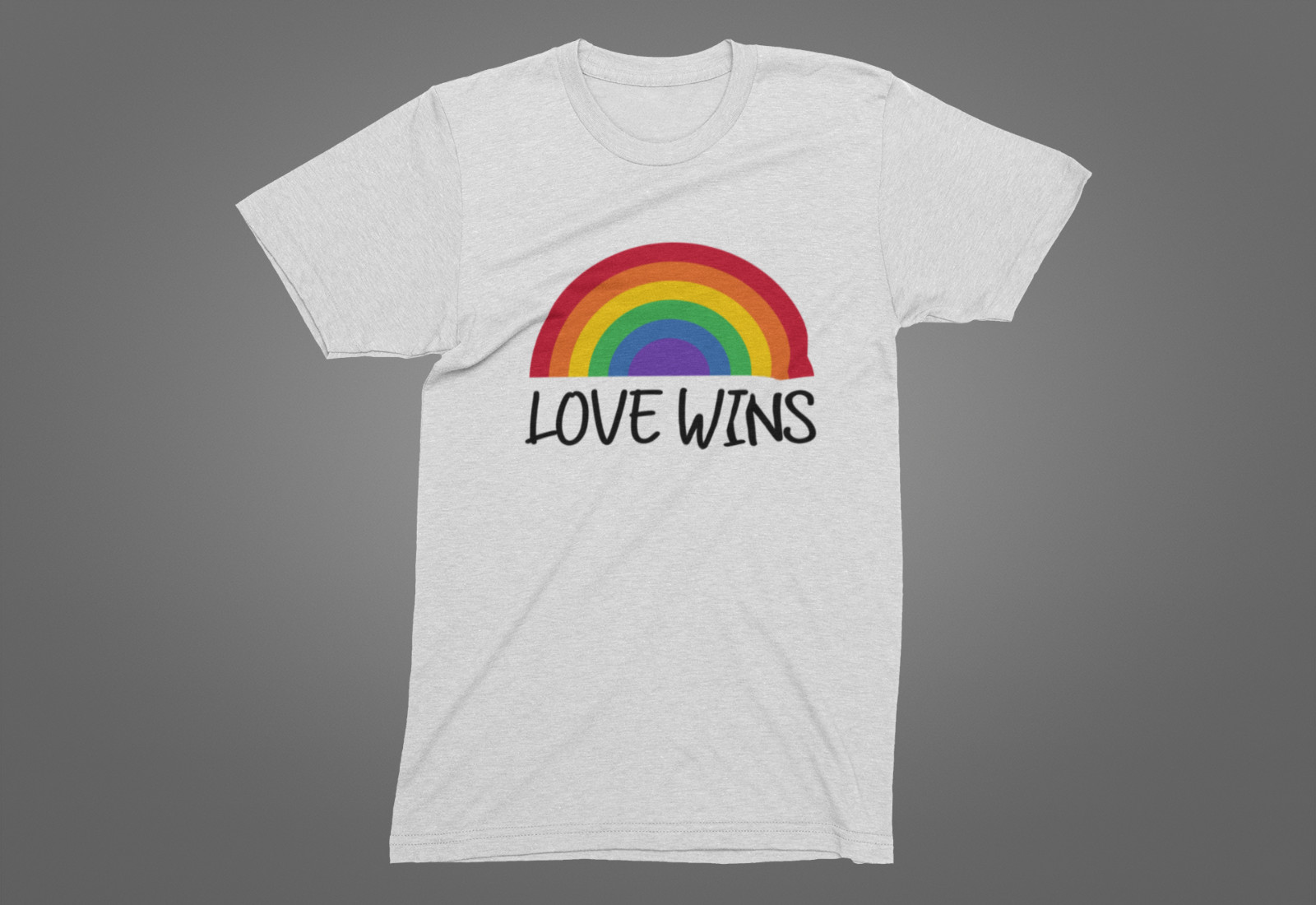 T-Shirt Love Wins - All Sizes, LGBT Day Month Parade Rainbow gallery