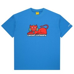 Carpet Company x Toy Machine Templeton Guest Pro Tee – Blue – Large – Brand New